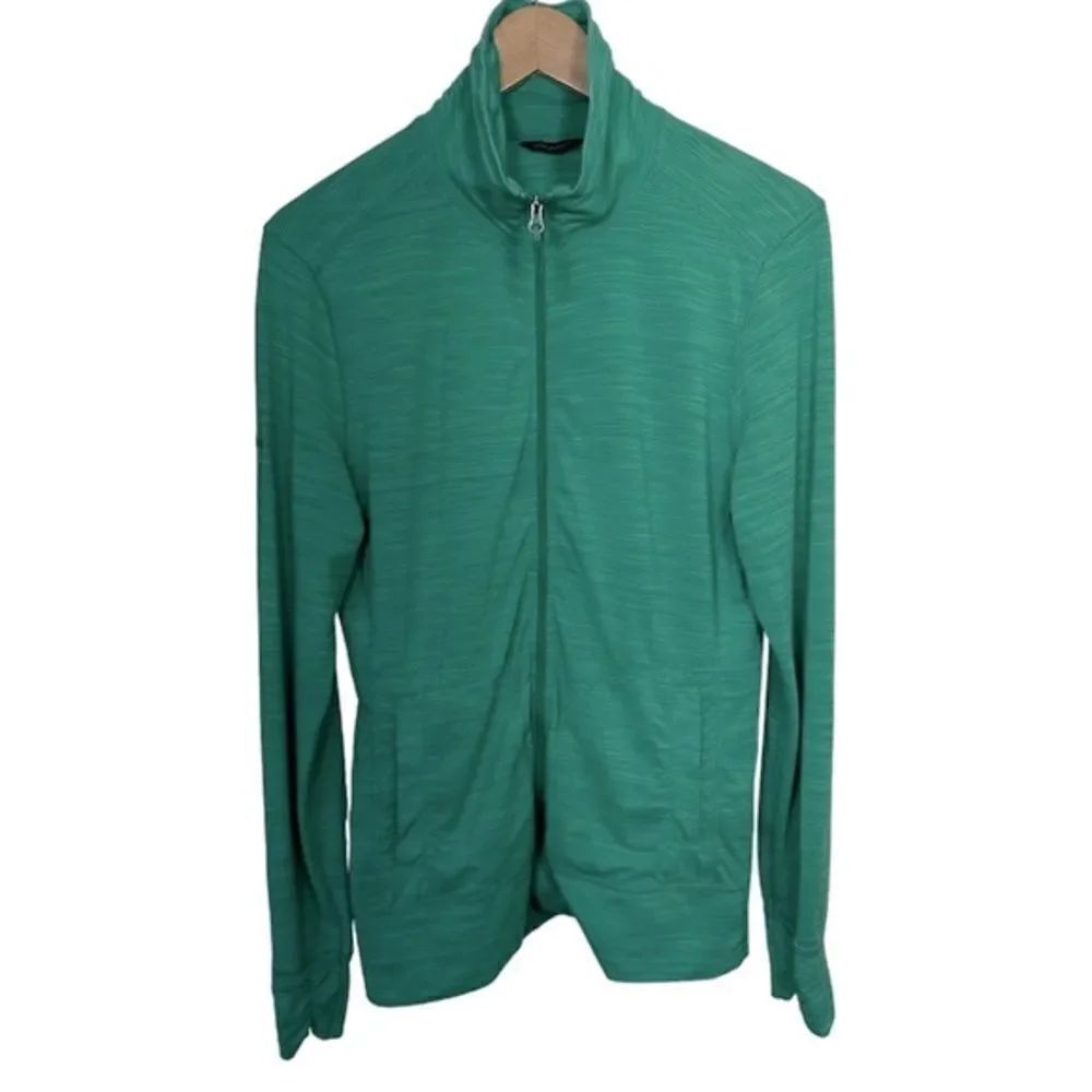 MARMOT Women’s Zip Front Lightweight Jacket Green Size Large
